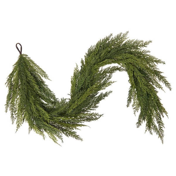 72" Green Deluxe Cedar Garland Artificial Christmas Garland