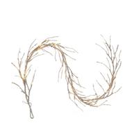 Vickerman 6' Champagne Icy Sugar Twig Garland LED 48WW