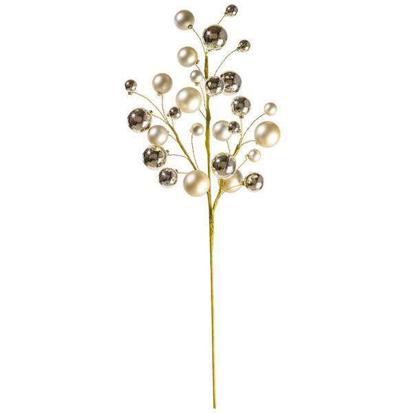30" Oat Matte/Shiny Ball Ornament Spray