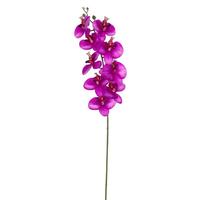 Vickerman 35" Dark Purple Artificial Orchid Stem (3 Pack)