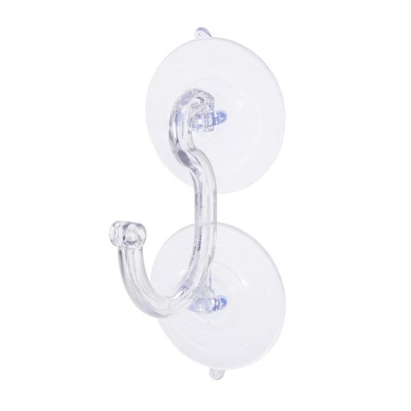 6.5" Double Suction Cup with Hooks (4 Pack)