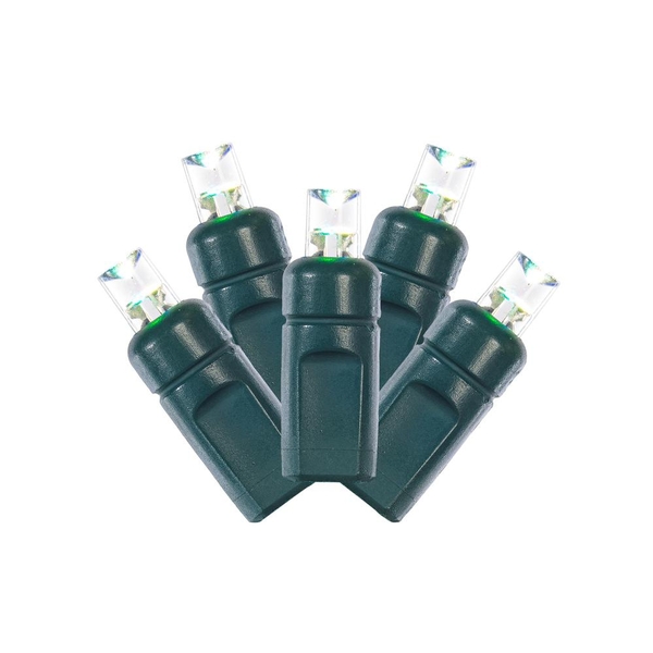 70 Light Pure White RGB LED Wide Angle Coaxial End-Connecting Non-Rectified Set