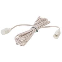 Vickerman 15' White Wire Coaxial Extension Cord (2 pack)