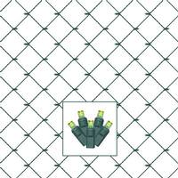 Vickerman 120 Light Green Wire Lime Green 4'x6' Wide Angle LED Net Light String