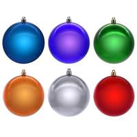 View 3" Multi-Colored Ball Ornament Assortment (12 Pack)