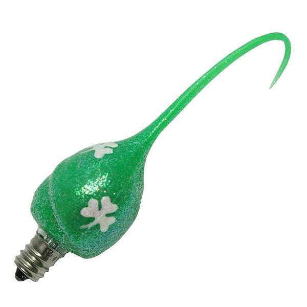 "Green Shamrock" Candelabra Screw Base