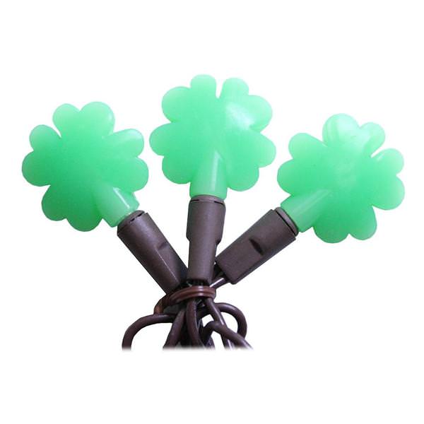 20 Light Brown Wire "Shamrock" Pop-Ons Miniature String Set
