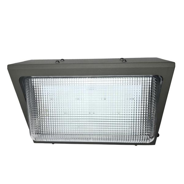 20 watt 100/277 volt Frosted Cover Black LED Wall Pack 