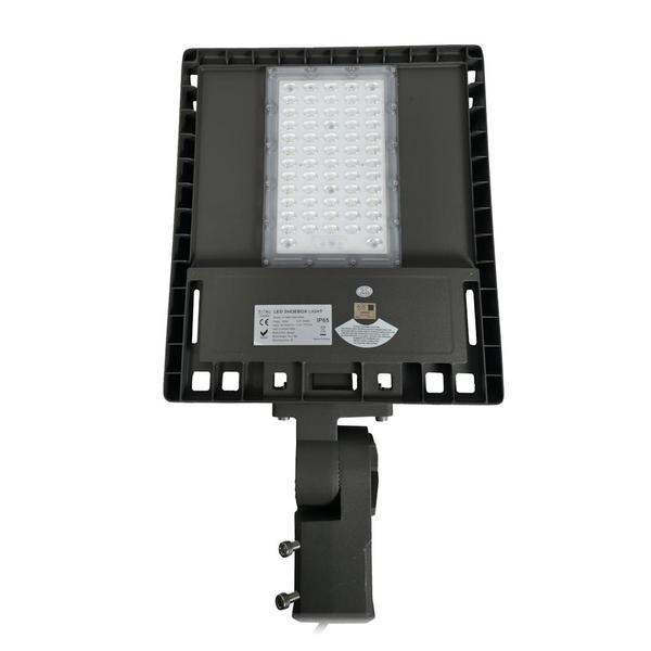 100 watt 100/277 volt 5000K Daylight Bronze Dimmable LED Shoebox Area Light