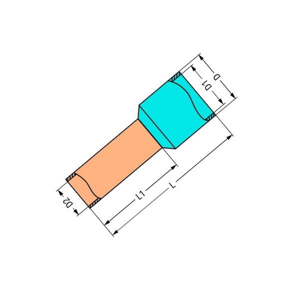 Electro-tin Plated 16 Gauge Wago Sleeve