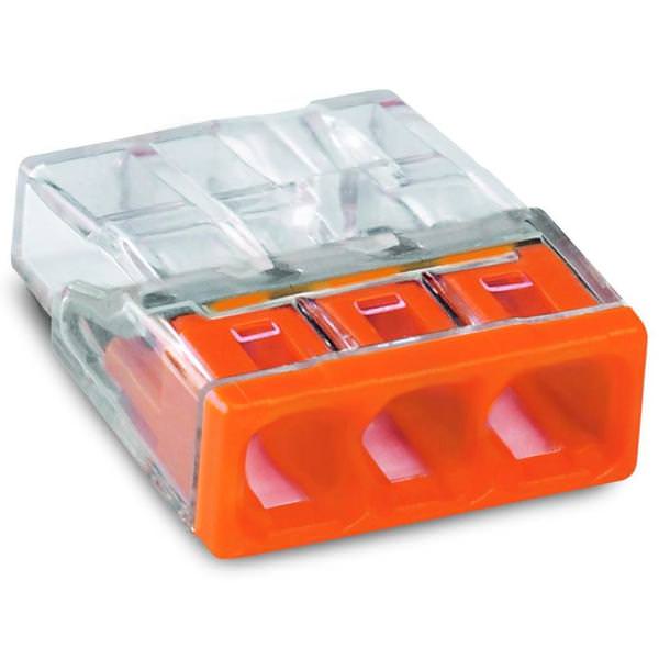 3-Conductor 16-20 AWG Junction Box Splicing Connector