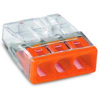 Wago 3-Conductor 16-20 AWG Junction Box Splicing Connector