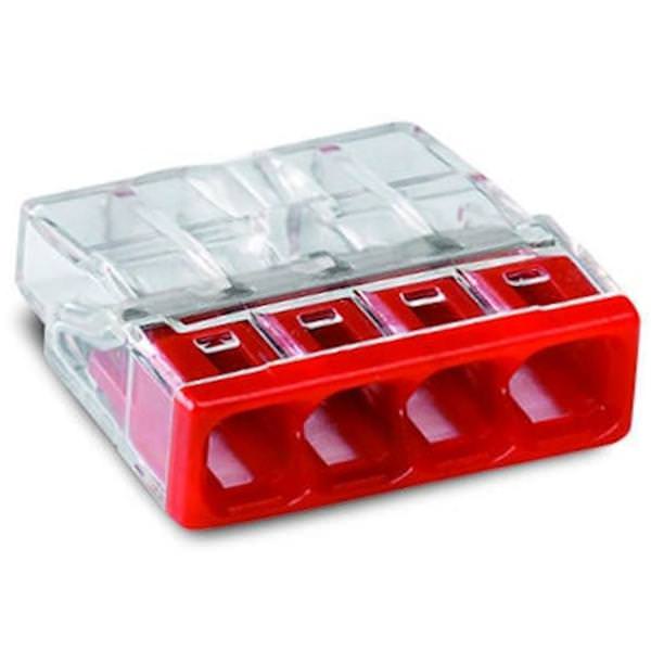 4-Conductor 16-20 AWG Junction Box Splicing Connector