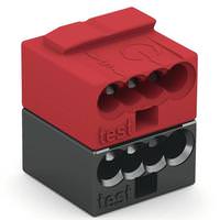 Wago 4-Conductor 22-20AWG Junction Box Splicing Connector