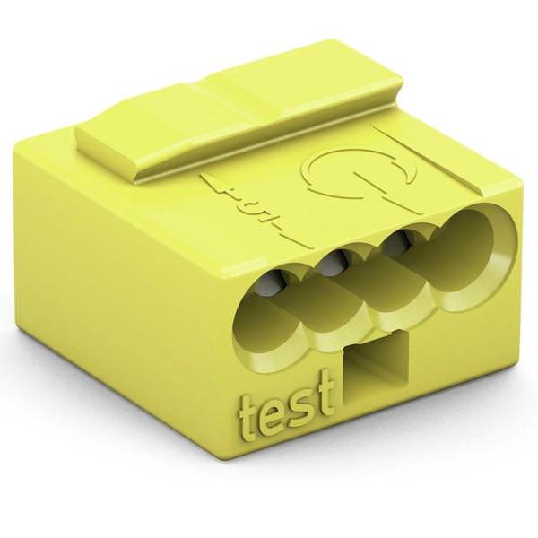 4-Conductor 22-18 AWG Junction Box Splicing Connector