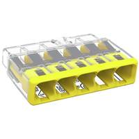 Wago 5-Conductor 12-20 AWG Junction Box Splicing Connector (60 Pack)
