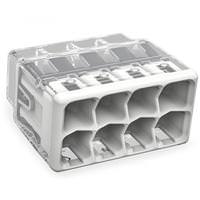 Wago 8-Conductor 12-20 AWG Junction Box Splicing Connector (40 Pack)