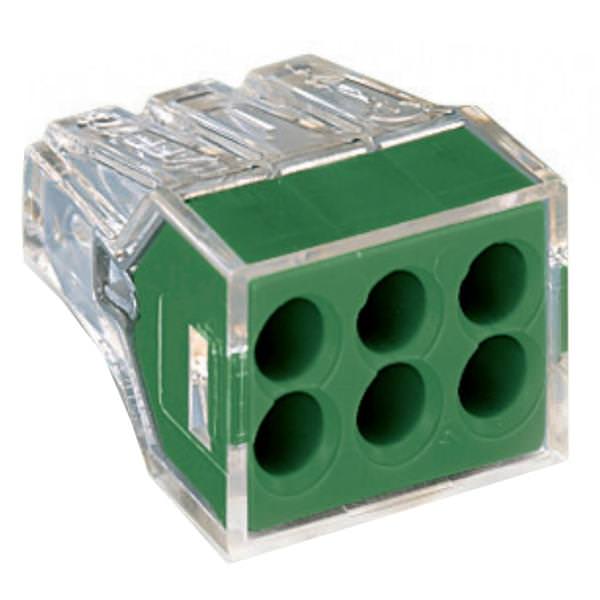 6-Conductor 14 AWG Junction Box Splicing Connector (50 Pack)