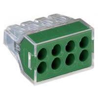 Wago 8-Conductor 14 AWG Junction Box Splicing Connector (50 Pack)
