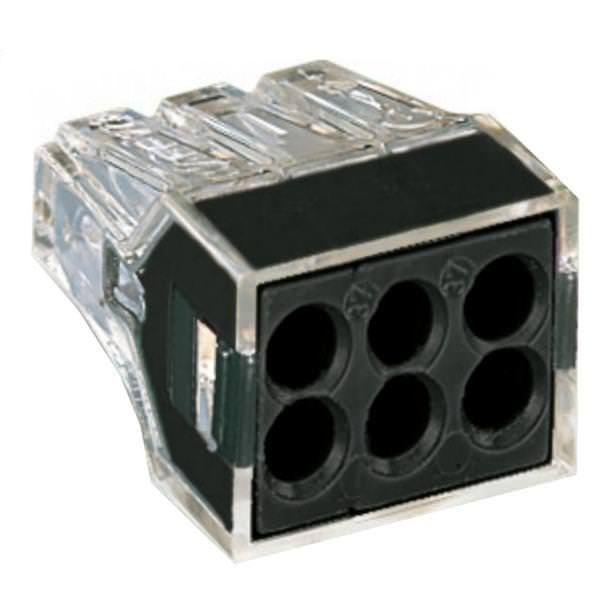 6-Conductor 14 AWG Junction Box Splicing Connector (10 Pack)