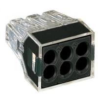 Wago 6-Conductor 14 AWG Junction Box Splicing Connector (10 Pack)