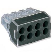 Wago 8-Conductor 14 AWG Junction Box Splicing Connector (10 Pack)