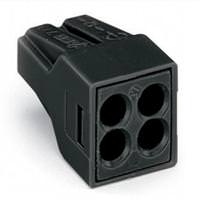 Wago 4-Conductor 14 AWG Junction Box Splicing Connector