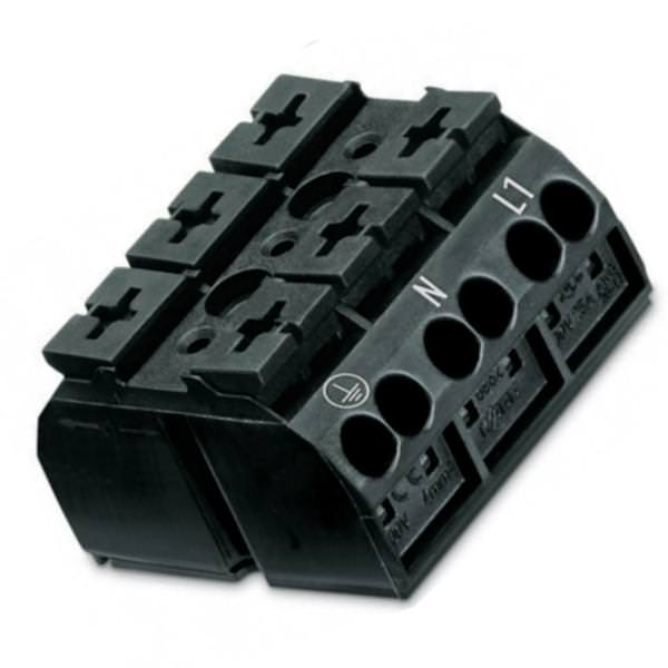 4-Conductor 3-Pole 12 AWG Splicing Connector