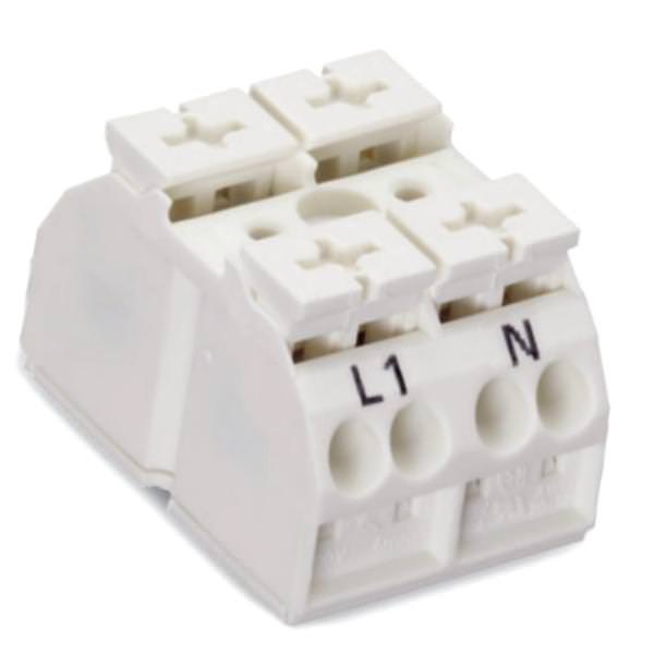 4-Conductor 2-Pole 12 AWG Splicing Connector