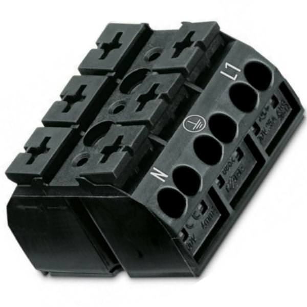 4-Conductor 3-Pole 12 AWG Splicing Connector