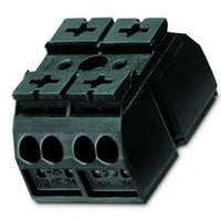 Wago 4-Conductor 2-Pole 12-20 AWG Splicing Connector