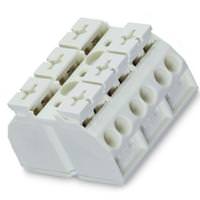 Wago 4-Conductor 3-Pole 12-20 AWG Splicing Connector