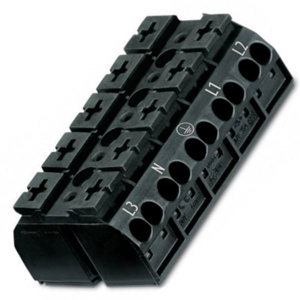 4-Conductor 5-Pole 12 AWG L3-N-PE-L1-L2 Splicing Connector