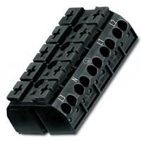 Wago 4-Conductor 5-Pole 12 AWG L3-N-PE-L1-L2 Splicing Connector