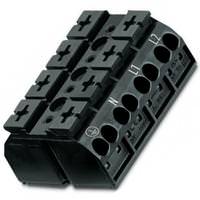 Wago 4-Conductor 4-Pole 12 AWG  PE-N-L1-L2 Splicing Connector