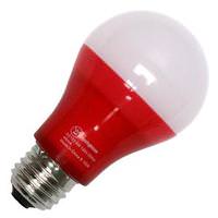 View 5 watt 120 volt A19 Medium Screw Base Red LED