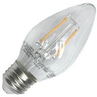 View 2.5 watt F15 Medium Screw Base 2700K Warm White Clear Dimmable LED