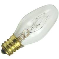 Westinghouse 7.5 watt 120 volt C7 Candelabra Screw Base Clear