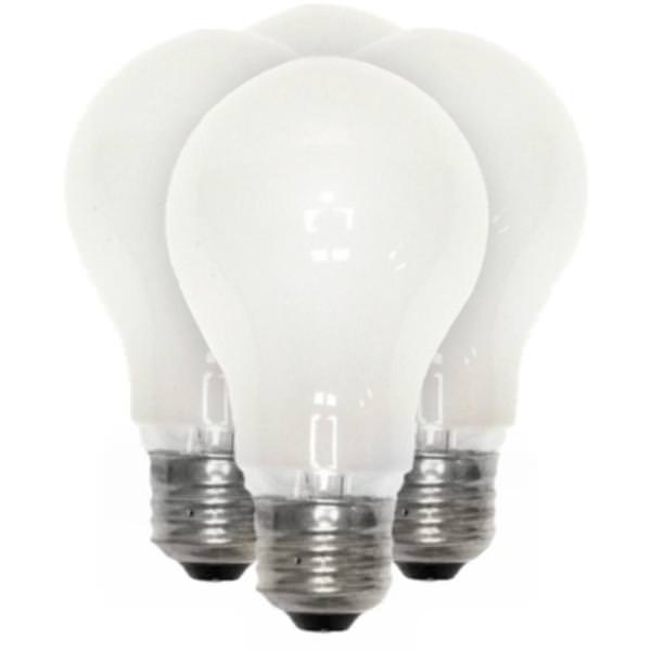 25 watt 130 volt A19 Medium Screw Base 2700K Warm White (4 pack)