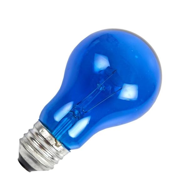 25 watt 120 volt A19 Medium Screw Base Blue