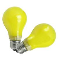 Westinghouse 60 watt 120 volt A19 Medium Screw Base Yellow (2 Pack)