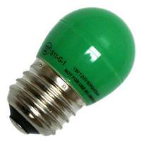 Westinghouse 1 watt 120 volt S11 Medium Screw Base Green LED