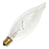 Westinghouse 60 watt 130 volt CA10 Candelabra Screw Base Clear