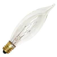 Westinghouse 15 watt 130 volt CA8 Candelabra Screw Base 2700K Warm White Clear