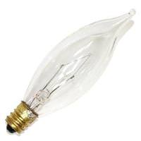 Westinghouse 25 watt 130 volt CA8 Candelabra Screw Base 2700K Warm White Clear