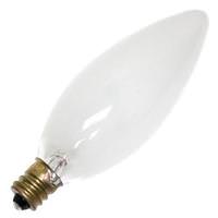 Westinghouse 60 watt 130 volt B10 Candelabra Screw Base 2700K Warm White Frosted