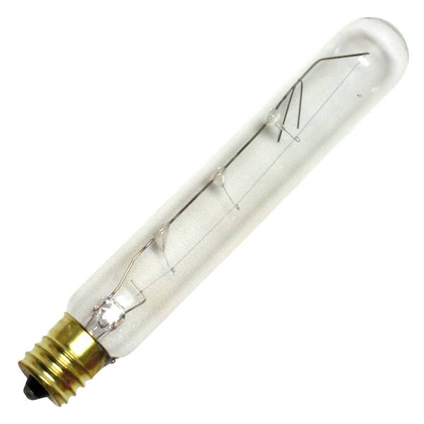 40 watt 120 volt T6.5 Intermediate Screw Base Clear