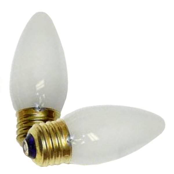 40 watt 120 volt B11 Medium Screw Base 2700K Warm White Dimmable (2 pack)