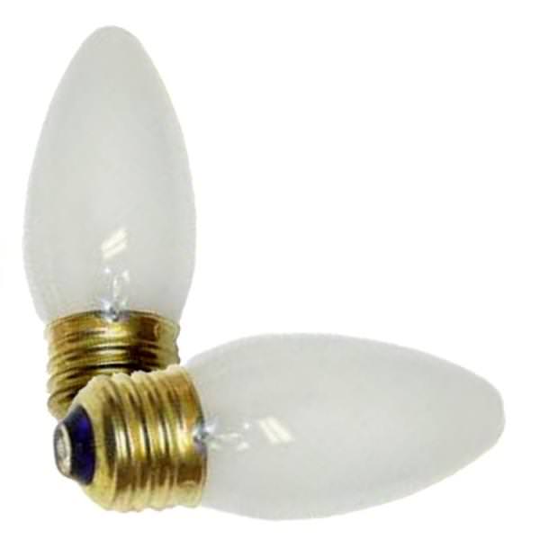 40 watt 120 volt B11 Medium Screw Base 2700K Warm White Dimmable (2 pack)