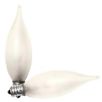 Westinghouse 25 watt 120 volt CA8 Candelabra Screw Base 2700K Warm White Frosted (2 pack)